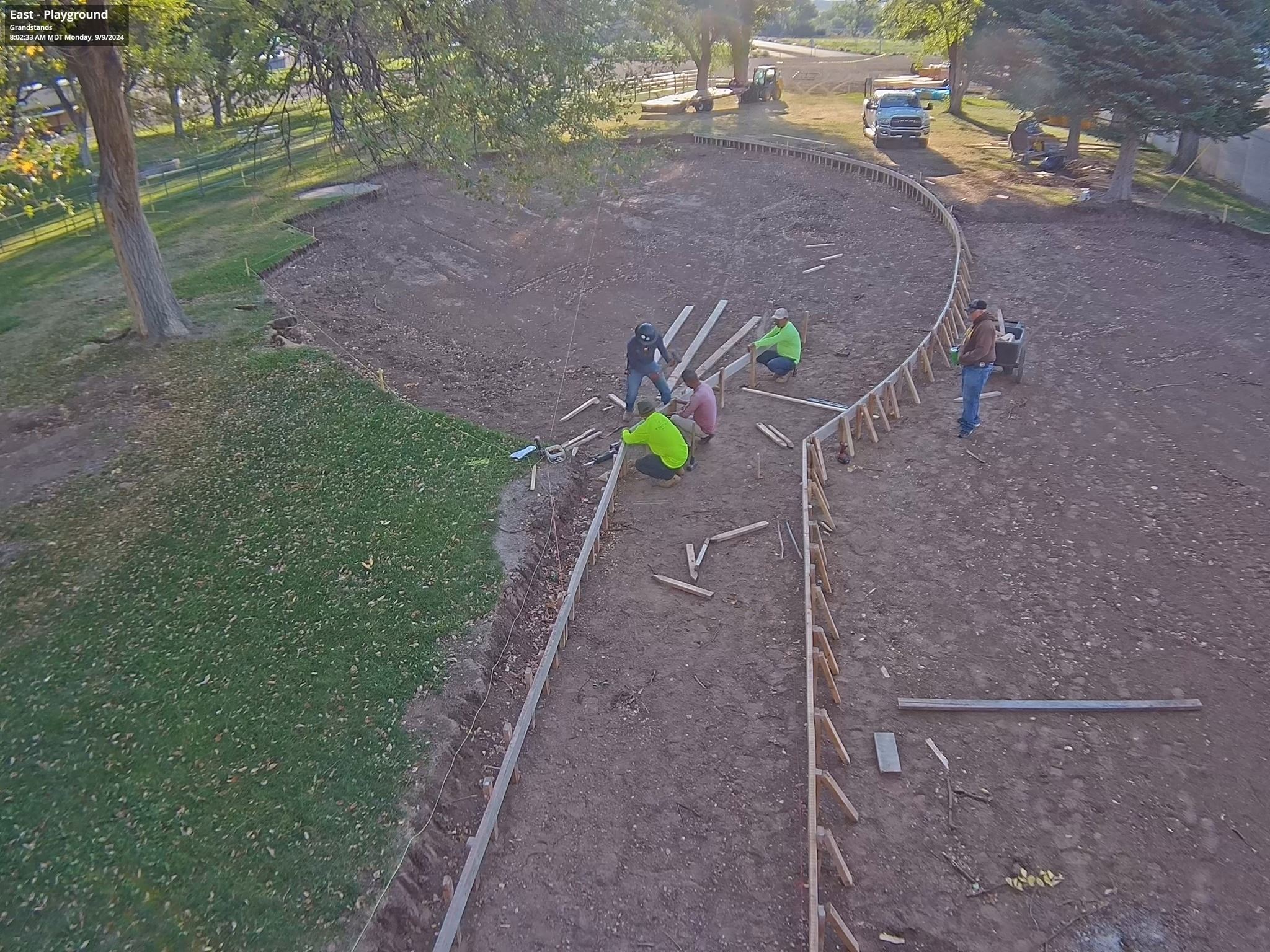 New Playground at the Fairgrounds!
